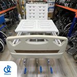 تخت مکانیکی بیمار سه شکن با تنظیم ارتفاع - Image 2