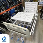 تخت مکانیکی بیمار سه شکن با تنظیم ارتفاع