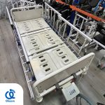 تخت برقی بیمار صندلی شو سه شکن با تنظیم ارتفاع