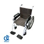 ویلچر ساده ۸۰۹ ضربدری دوبل آلومینیومی