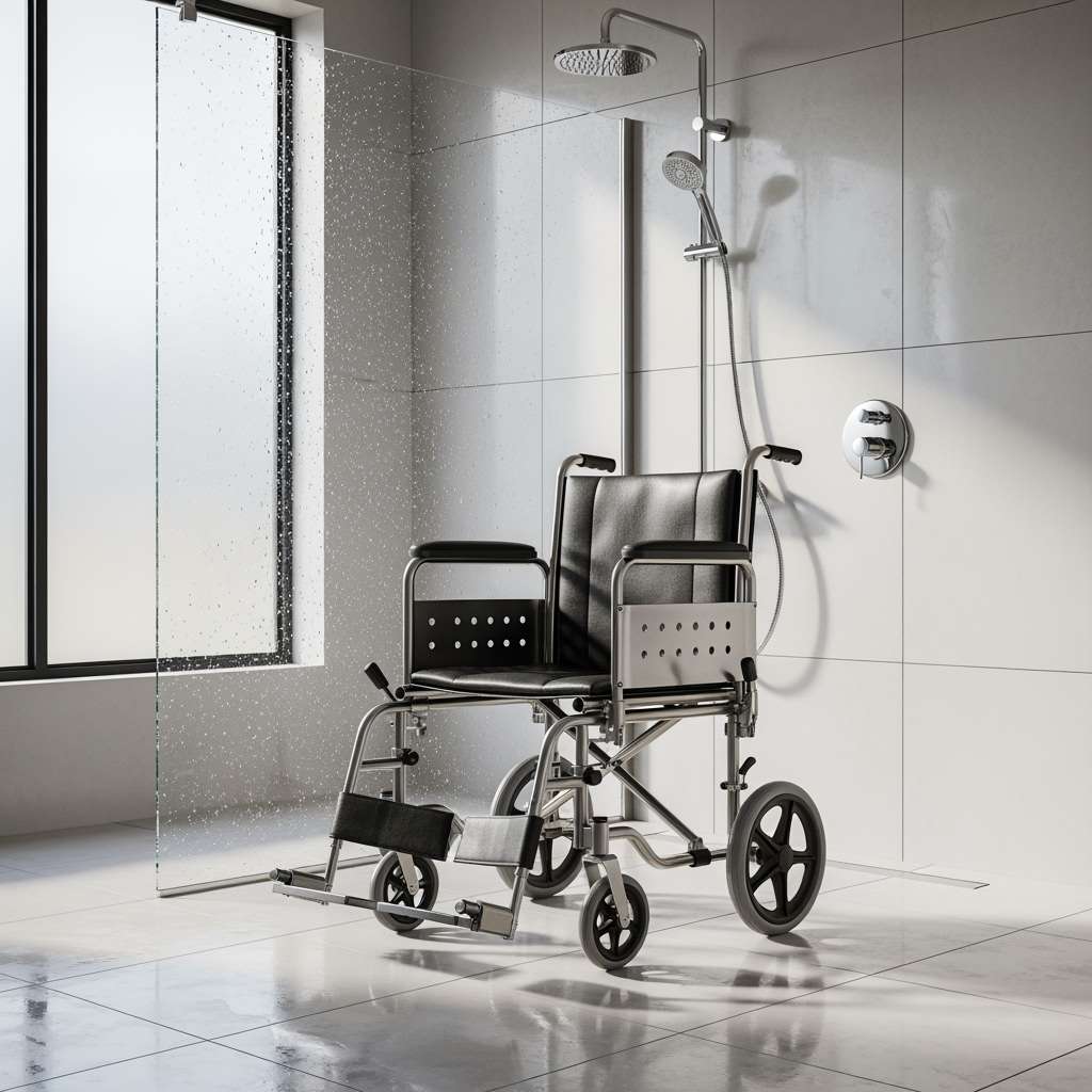 آیا می‌توان ویلچر حمامی را در سفر استفاده کرد؟ (راهنمای جامع حمل و نصب)