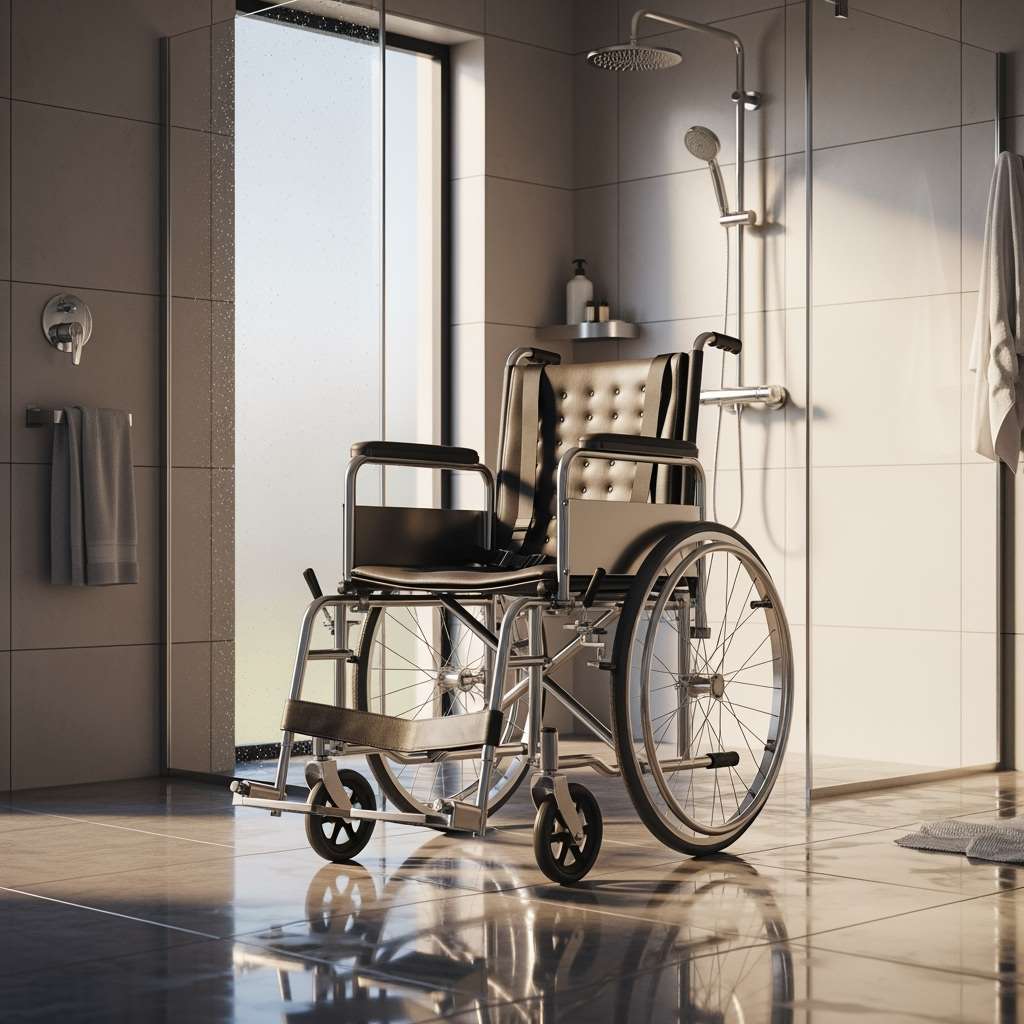 بهترین ویلچر حمامی برای افراد سنگین وزن کدام است؟ (معرفی مدل‌های مقاوم)