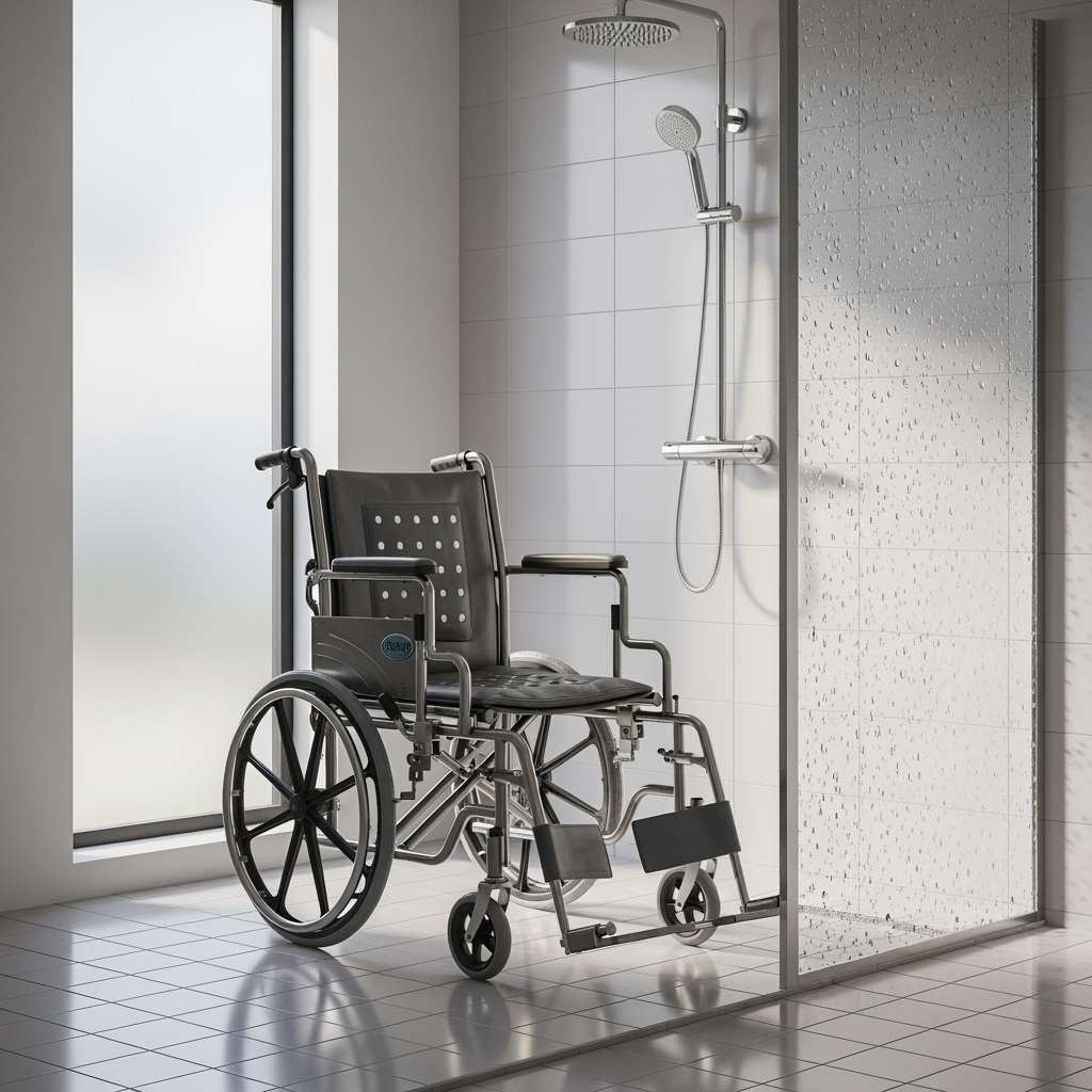 بهترین ویلچر حمامی برای بیماران ضایعه نخاعی (با نکات مراقبتی ویژه)