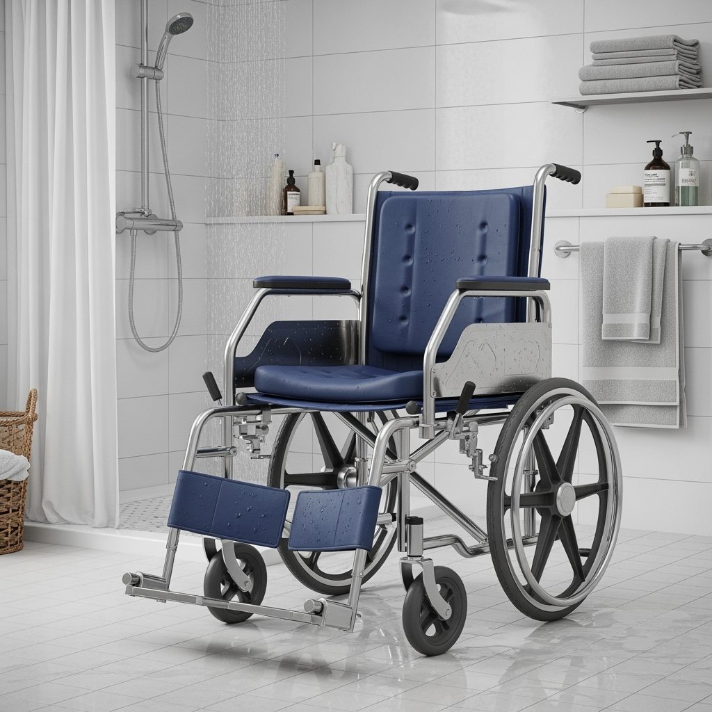 خرید بهترین مدل‌های ویلچر حمامی ضد زنگ | لیست قیمت
