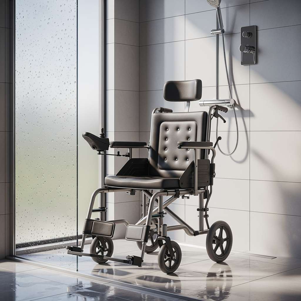 صندلی حمام چرخدار آیا جایگزین مناسبی برای ویلچر حمامی است؟