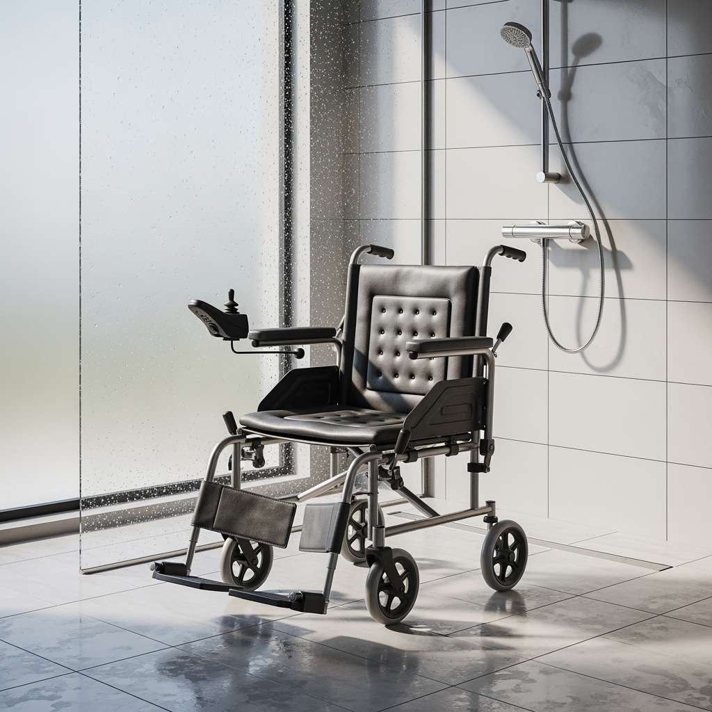 مهم‌ترین نکات ایمنی در ویلچر حمامی که جان بیمار شما را نجات می‌دهد