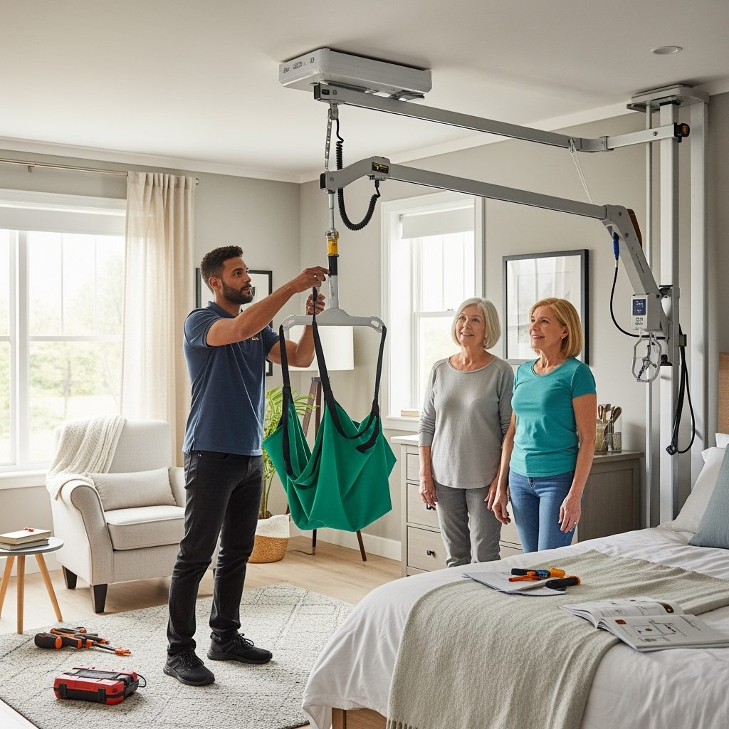 هزینه نصب بالابر بیمار در منزل چقدر است؟ (تعرفه ویژه تهران)