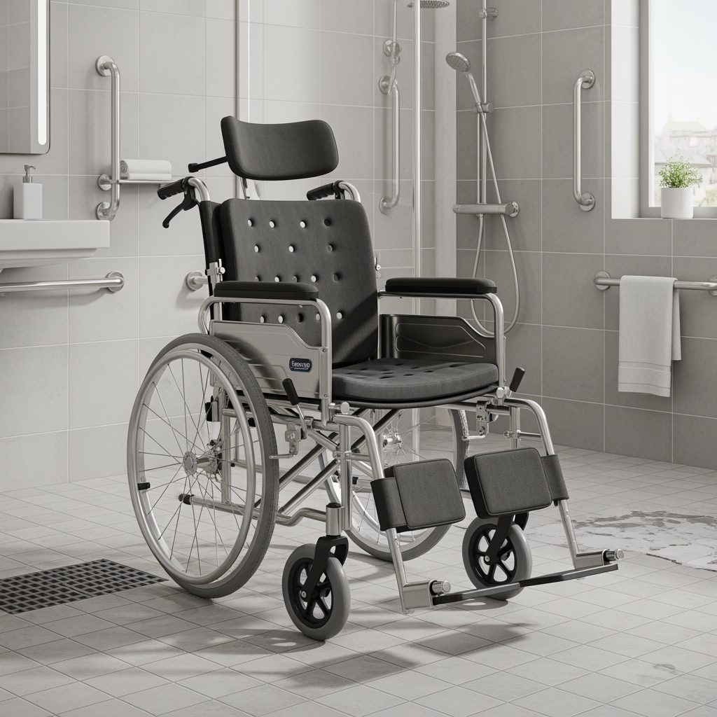 راهنمای جامع خرید ویلچر حمامی در سال 1404