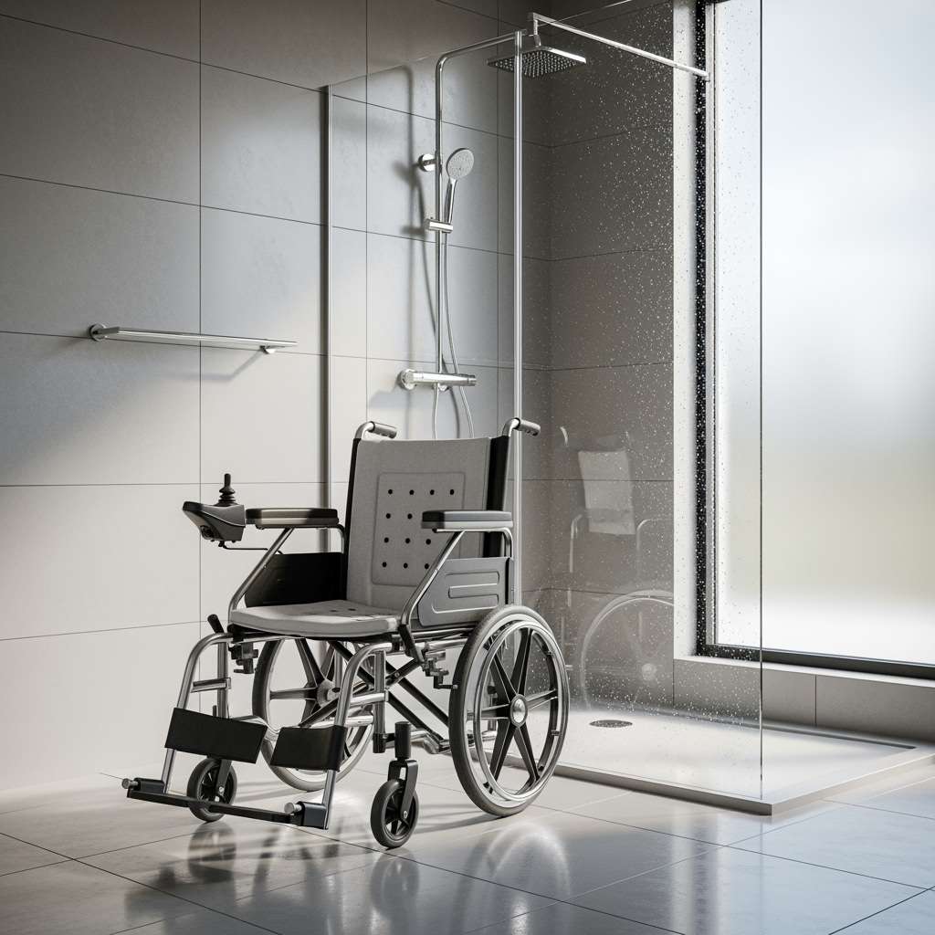 چگونه بیمار را بعد از عمل جراحی لگن در حمام بشوییم؟ (نقش کلیدی ویلچر حمامی)
