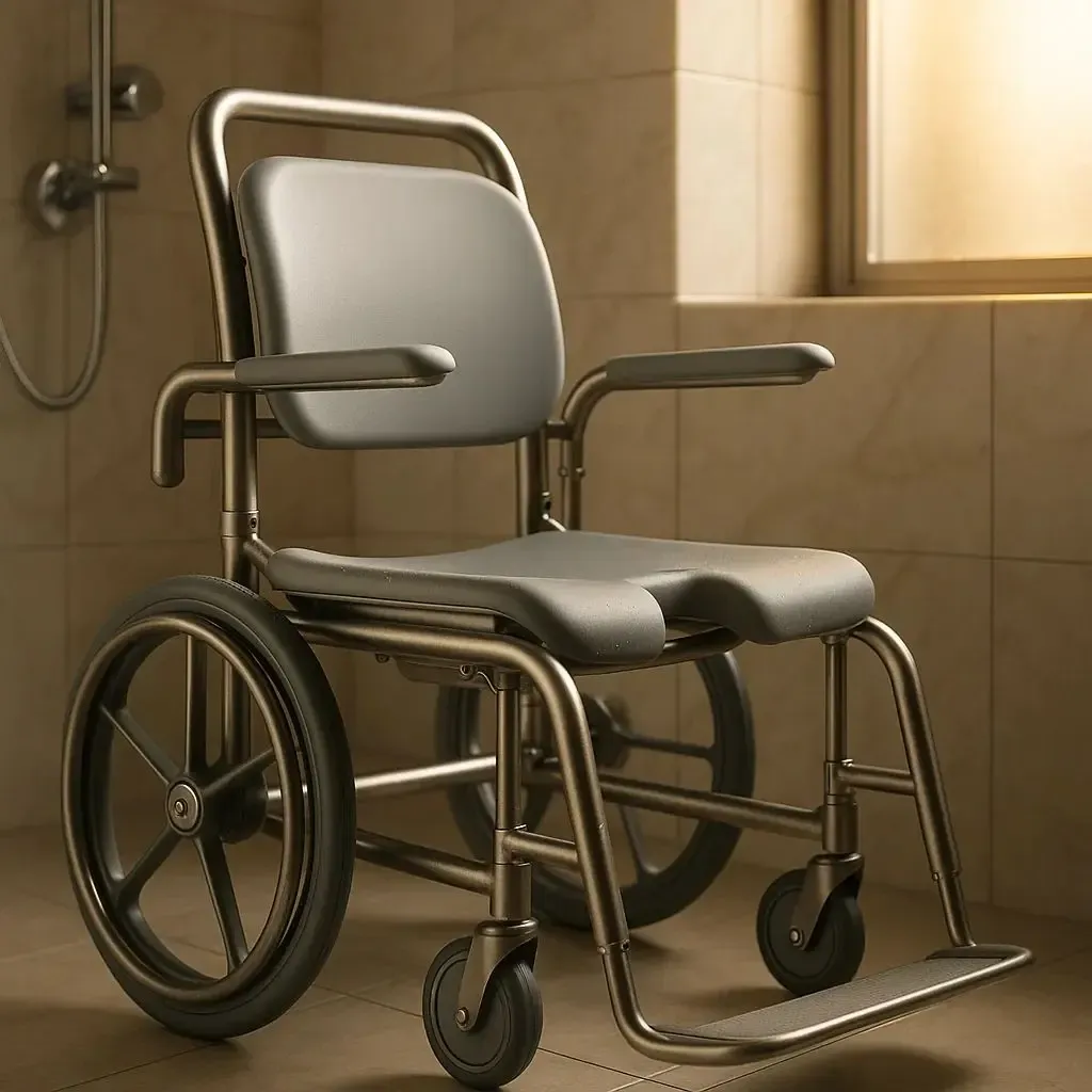 آموزش تعویض قطعات ویلچر حمامی