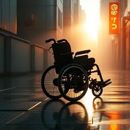 تا کردن و حمل ویلچر مسافرتی برقی