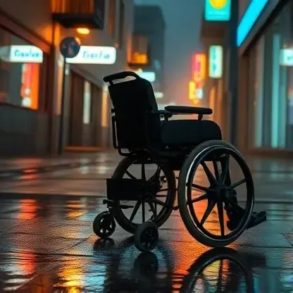 راهنمای ویلچر تاشو سه‌کاره