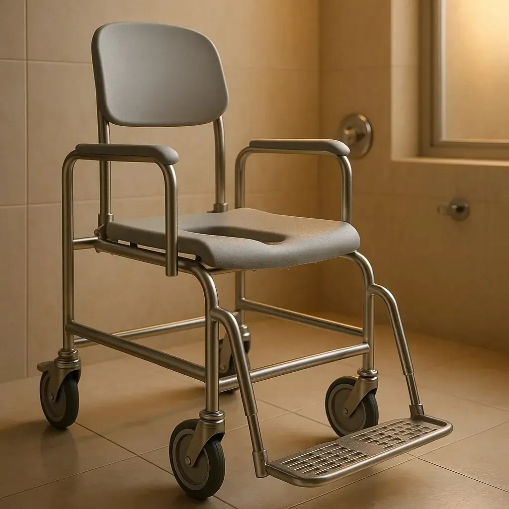 ویلچر حمامی مناسب بیماران سکته مغزی