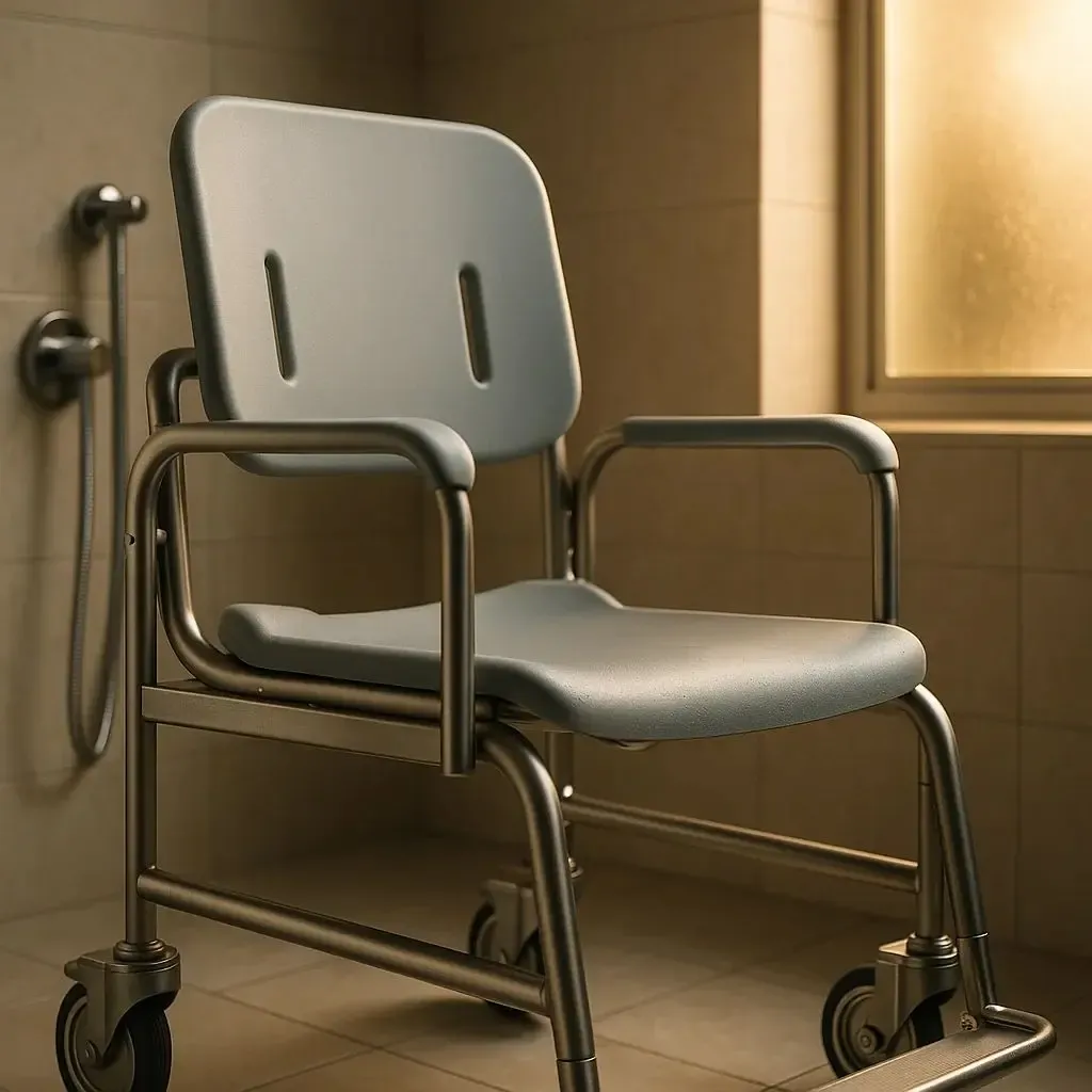 چگونه از زنگ زدن ویلچر حمامی جلوگیری کنیم؟