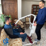 بالابر بیمار PZU-100 - بالابر بیمار تاشو مناسب استفاده خانگی - Image 6